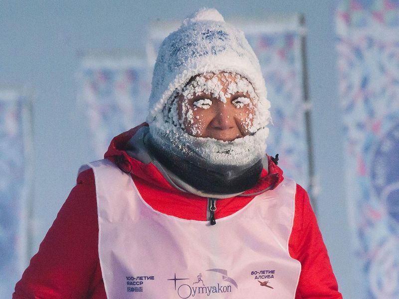 APTOPIX_Russia_World's_Coldest_Marathon_25647