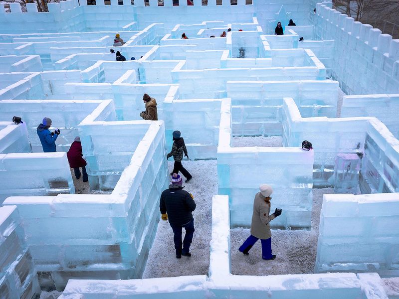ice maze gallery