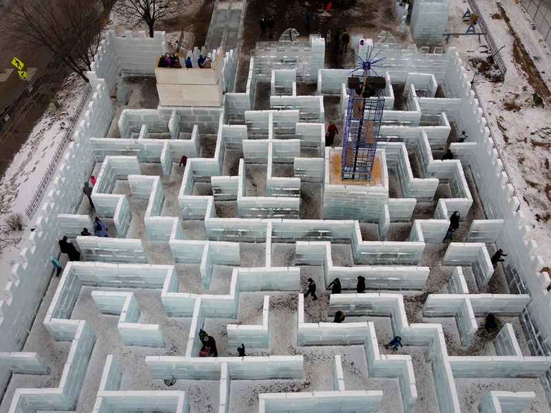 ice maze gallery