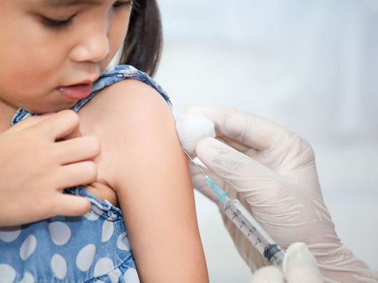Mandatory vaccines for school children in UAE