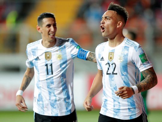 Football - Argentina win