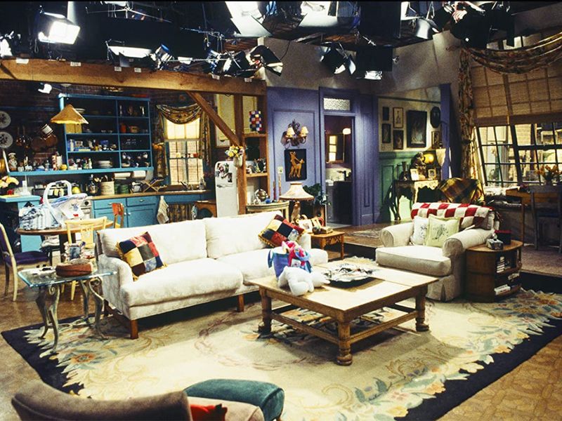 Friends TV show house living room 