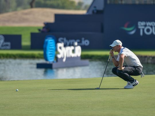 Rory Mcilroy made his move at the Dubai Desert Classic