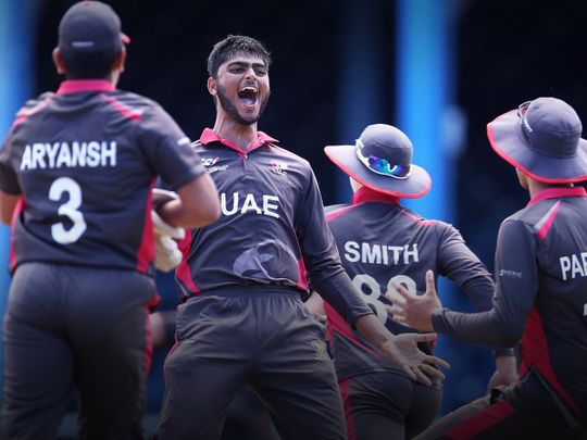Cricket - UAE U19 win