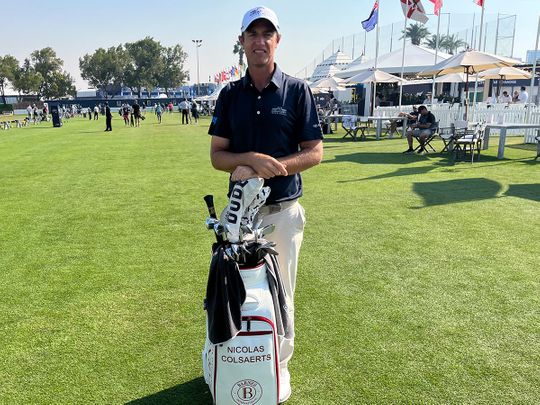 Nicolas Colsaerts was awarded a Dubai Golden Visa