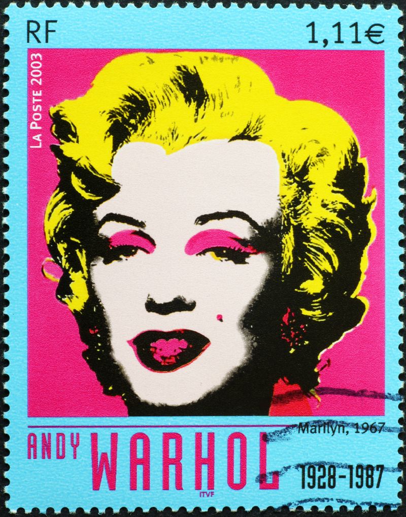 Marilyn Monroe Andy Warhol pop art