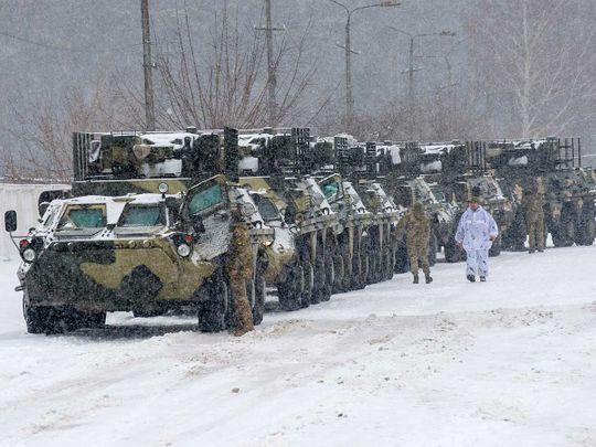 Ukraine armoured personnel carrier