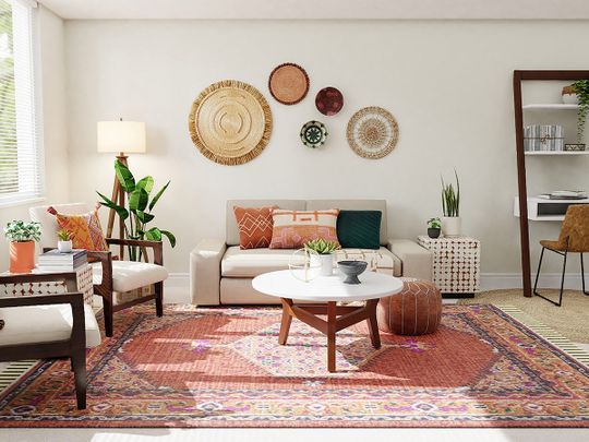 Bohemian decor is a rule-free memoir of your life's stories.