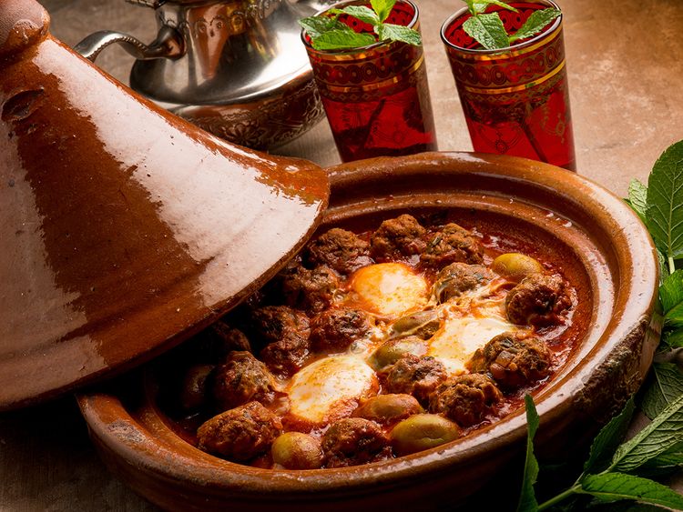 Moroccan Couscous with Seven Vegetables - Couscous Bidaoui - Taste of Maroc