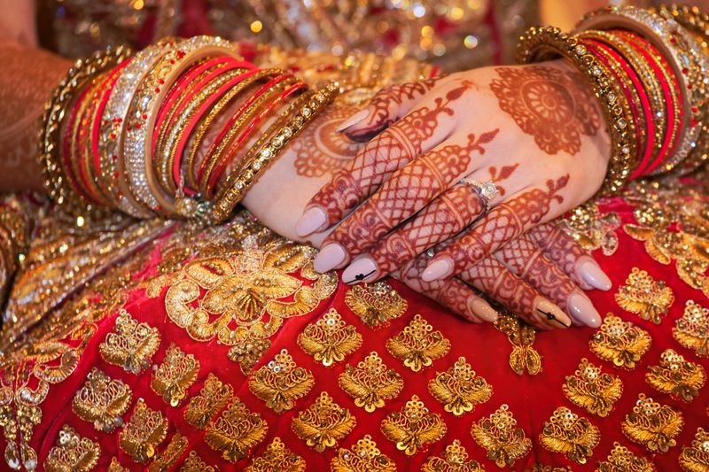 Bridal henna patterns 