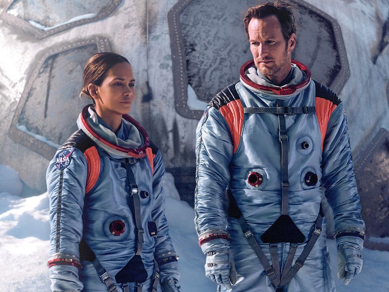 This image released by Lionsgate shows Halle Berry, left, and Patrick Wilson in a scene from 