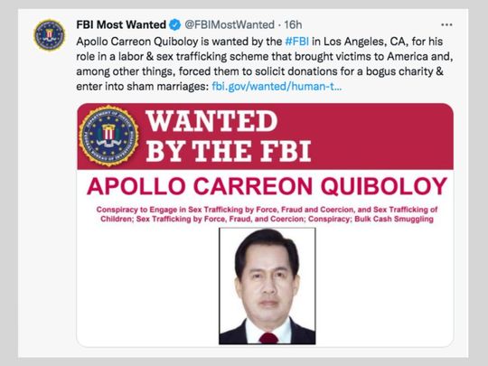 Quiboloy FBI