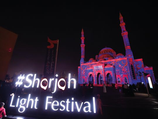 220210 Sharjah Light Festival