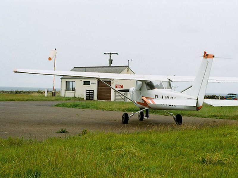 Airstrip at Papa Westray