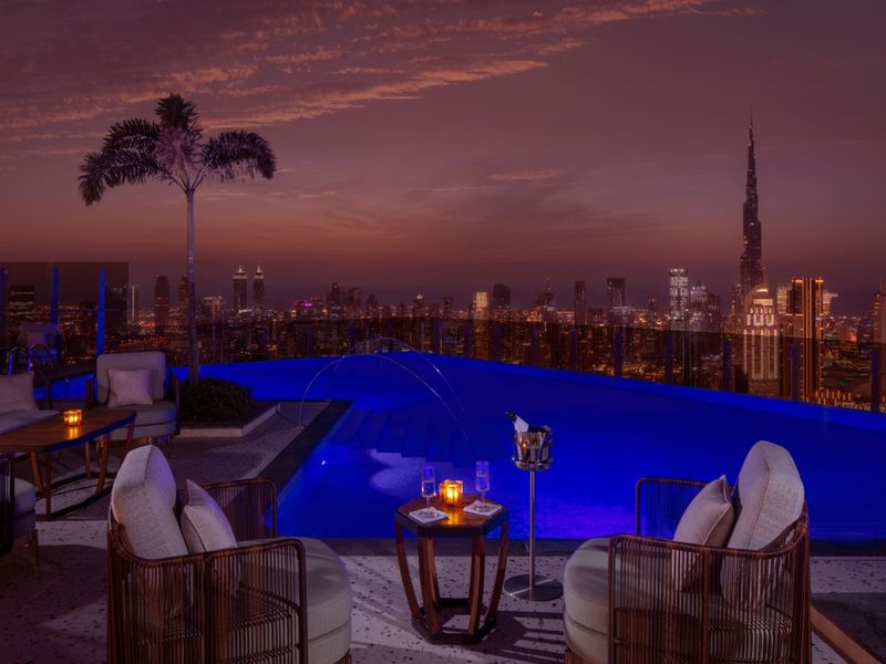 Stock - Luxury tower SLS Dubai
