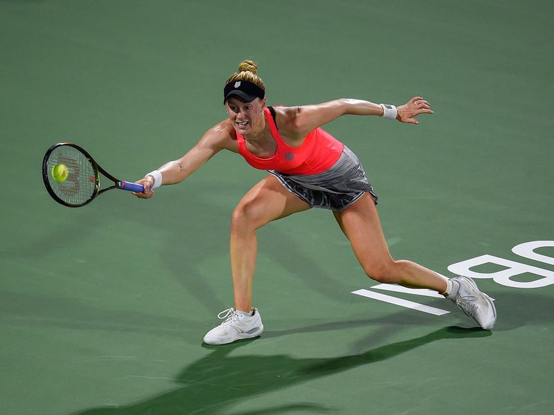 Dubai Duty Free Tennis Championships Alison Riske