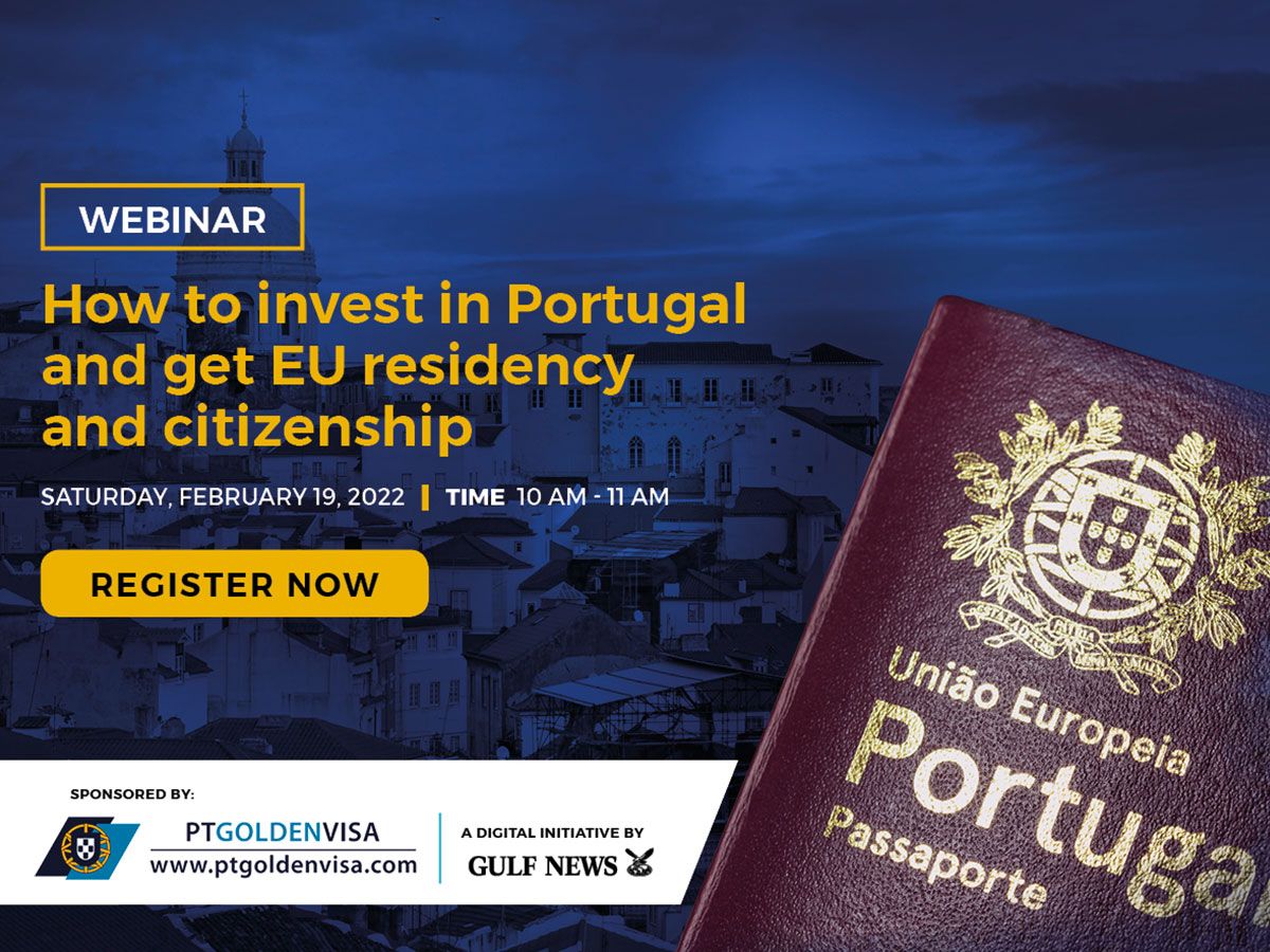 Gulf News webinar to explore the revised Portugal Golden Visa programme