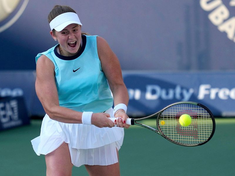 Jelena Ostapenko v Petro Kvitova: Dubai Duty Free Tennis Championships