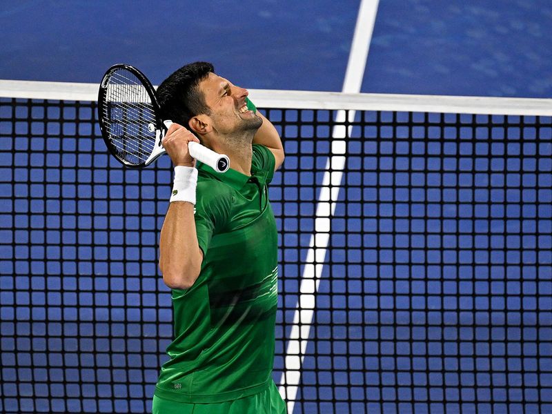 Novak Djokovic overcame Lorenzo Musetti in straight sets