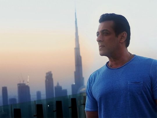 Salman Khan in Dubai