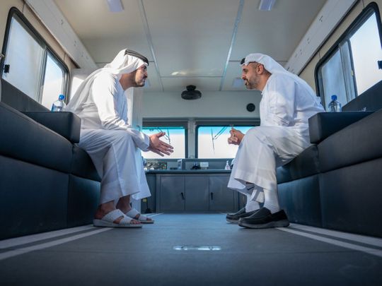 Etihad Rail links Dubai Abu Dhabi