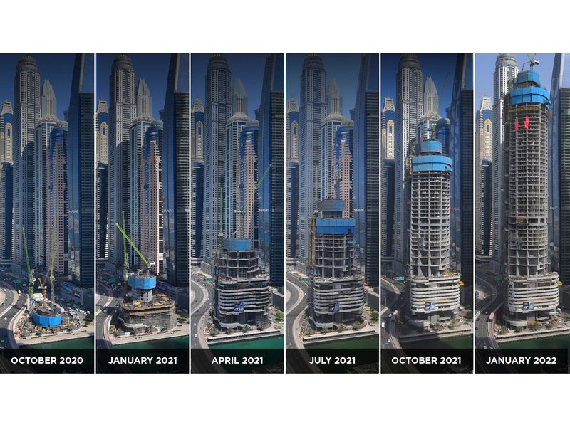 Stock - Ciel Tower progression