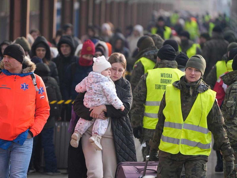 Ukraine refugees Poland