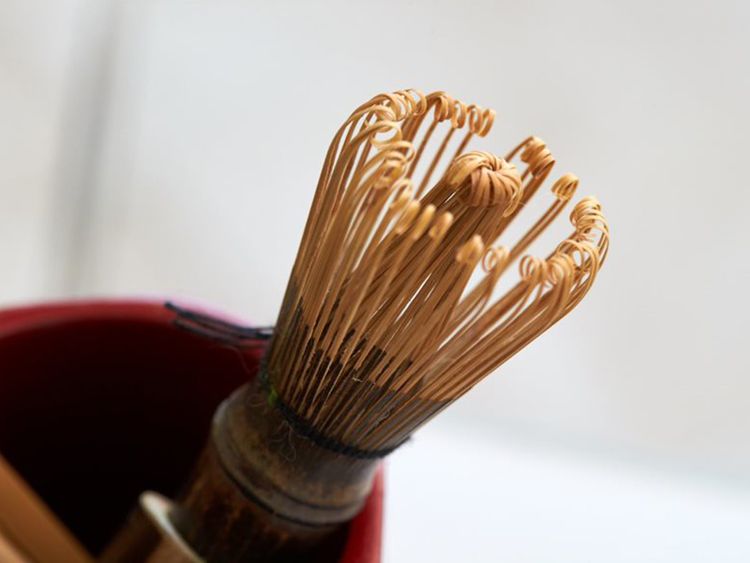 Chasan or bamboo whisk