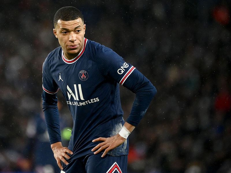 Kylian Mbappe is a doubt for PSG against Real Madrid
