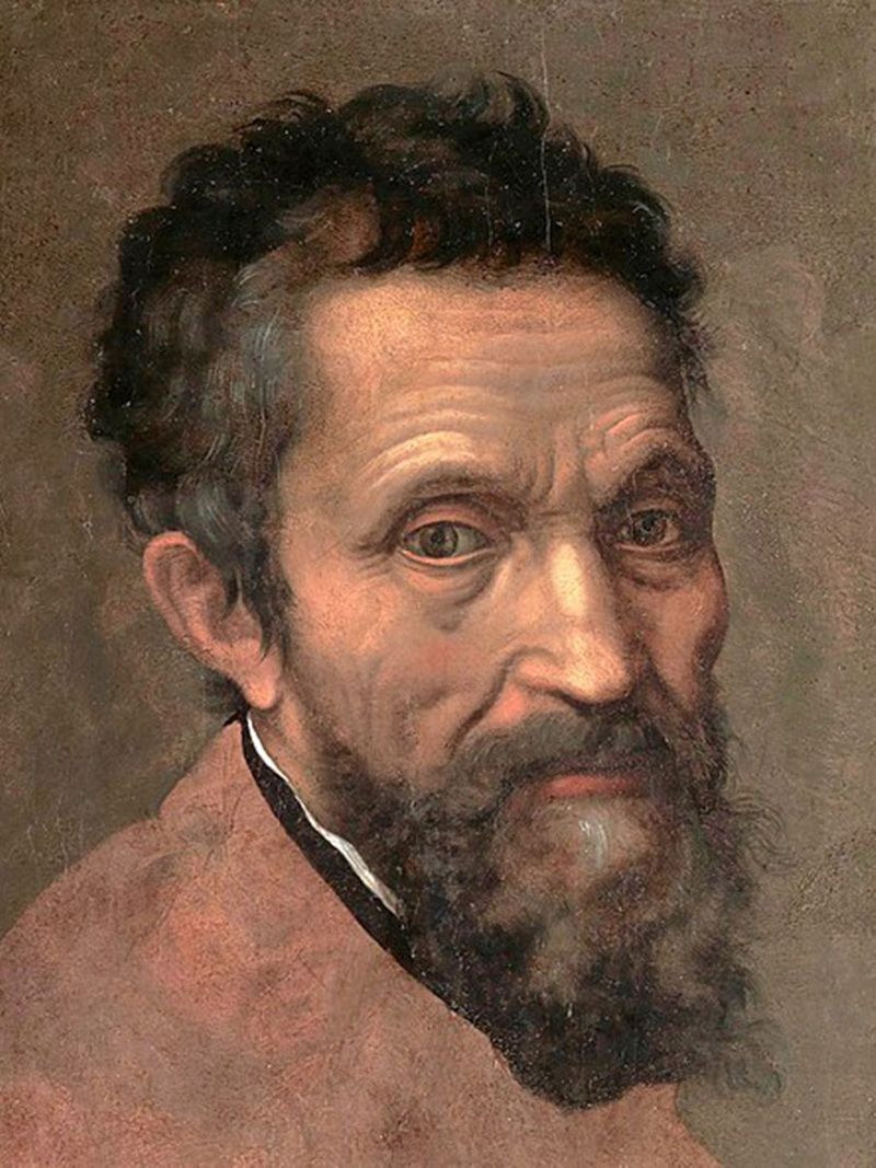 Portrait of Michelangelo by Daniele da Volterra