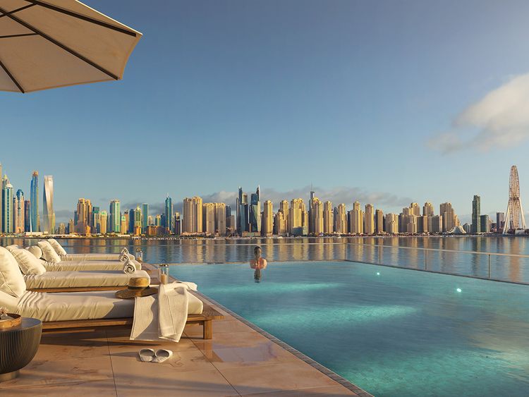 Six Senes Residences The Palm, Dubai - Penthouse Pool