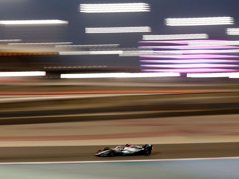 Lewis Hamilton struggled in Bahrain testing 