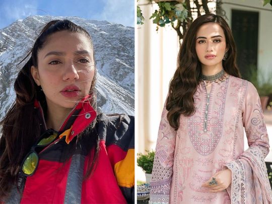 Sana Javeed Acters Sex Pak - Pakistani star Sana Javed loses job over 'bad behaviour'; Mahira Khan  shares holiday photos | Pakistani Cinema â€“ Gulf News
