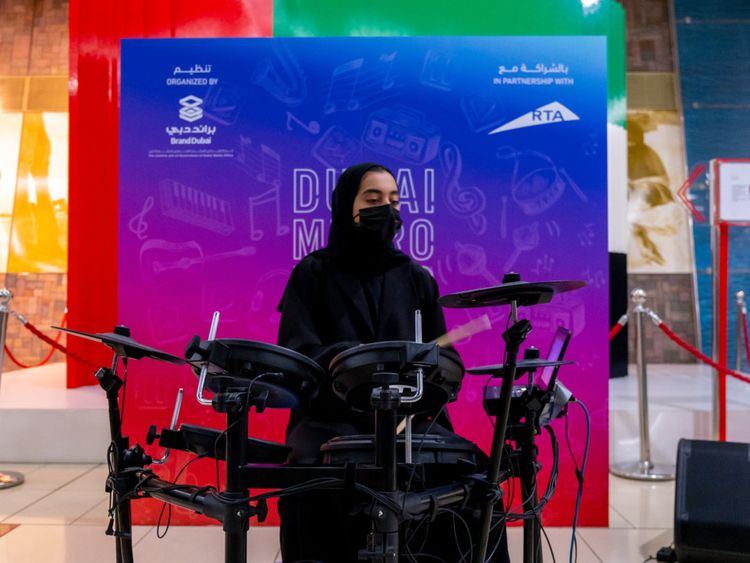 DMO Emirati drummer Maitha Al Mansoori 65-1647614451186