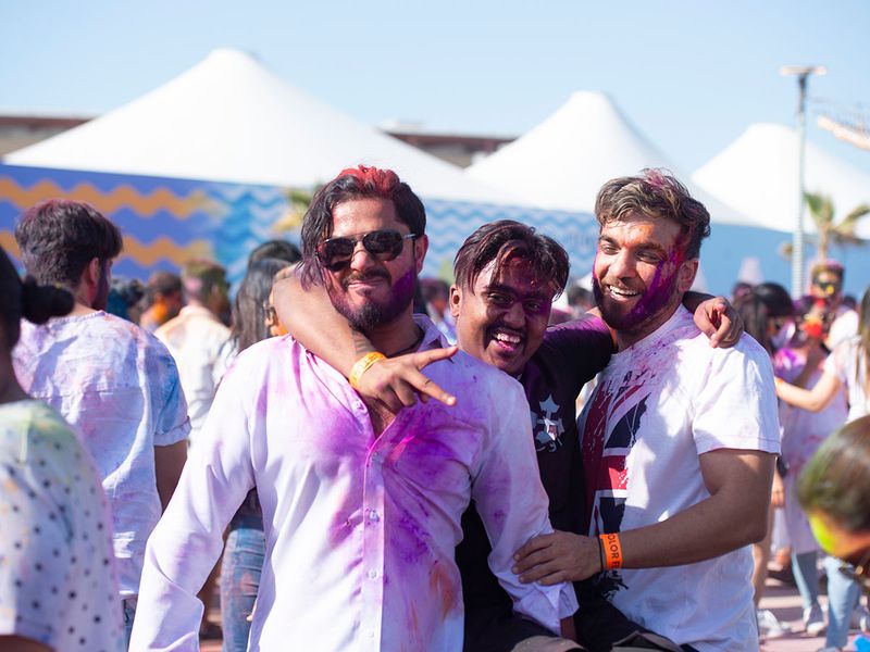 Celebrate Holi at Colour Fest 2022 at Souk Al Marfa