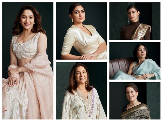 Madhuri Dixit, Mrunal Thakur, Aahana Kumra, Shweta Tripathi Sharma, Guneet Monga and Neena Gupta