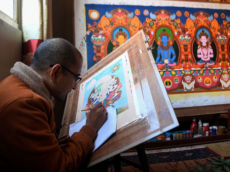 NEPAL-ART-RELIGION-BUDDHISM