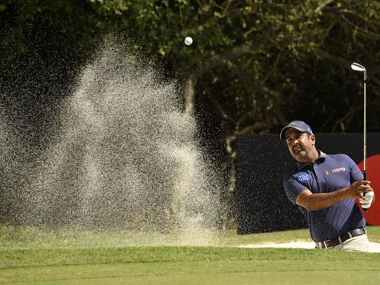 Shiv Kapur in action at the DGC Open