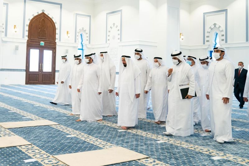 Sharjah Ruler inaugurates Al Qalaa Mosque in Kalba