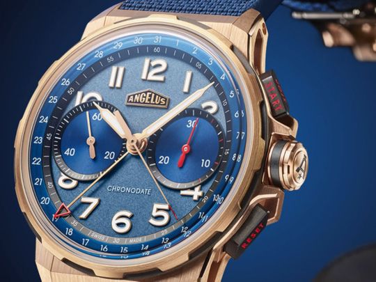 The raison d'être of Angelus’s new watch continues to be usability. 