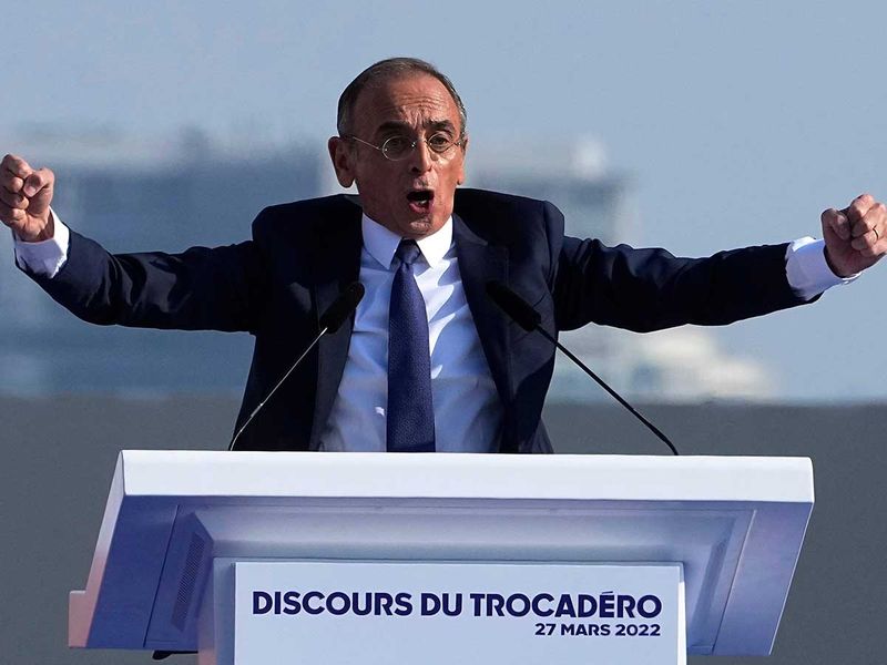French far-right presidential candidate Eric Zemmour