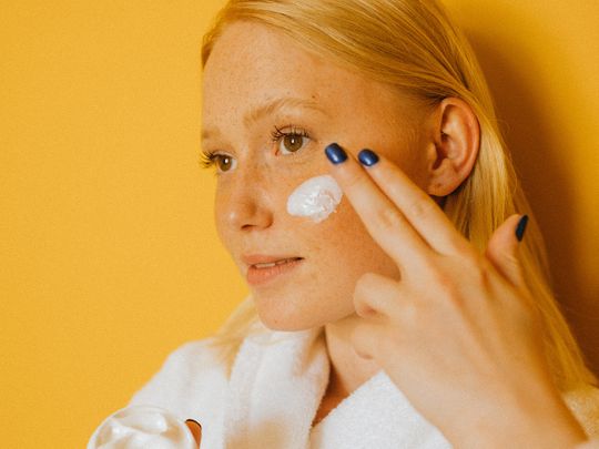 Skincare beauty product probiotics 