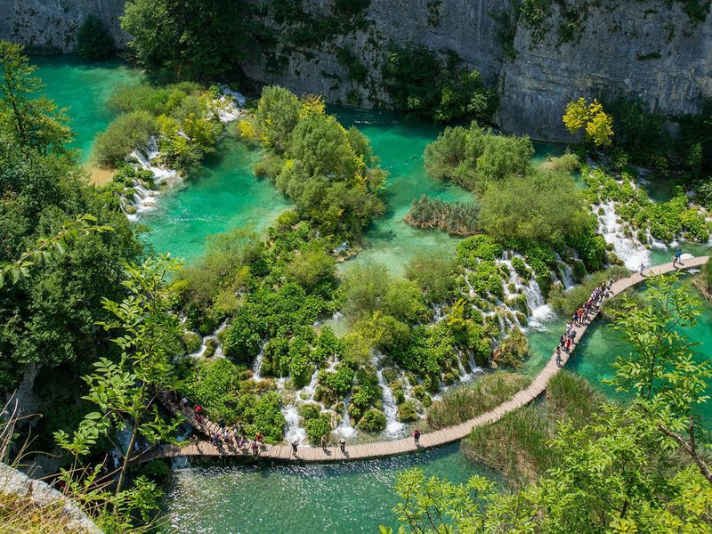 Plitvice Lakes National Park Waterfalls