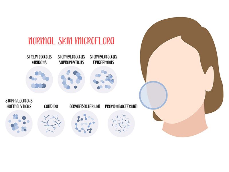 Skin microbiome probiotic skincare gut 