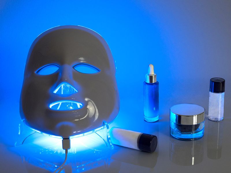 LED light therapy phototherapy skincare technology beauty 