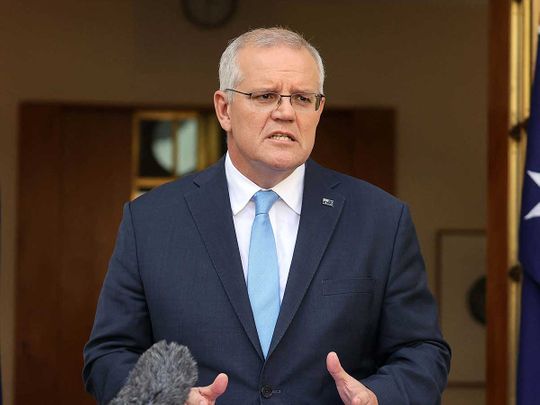 Australia's Prime Minister Scott Morrison
