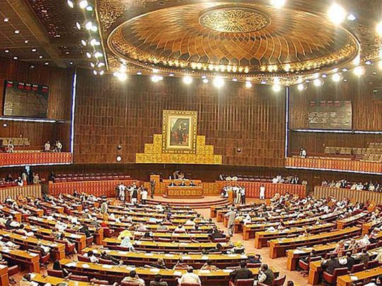 Pakistan Joint Session Of Parliament Passes Supreme Court Bill ...