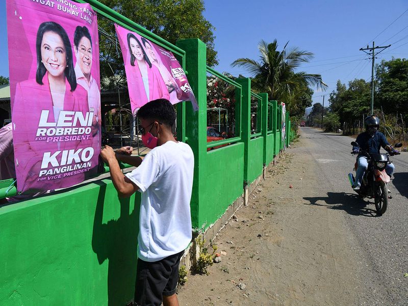 PHILIPPINES-POLITICS-VOTE-ROBREDO