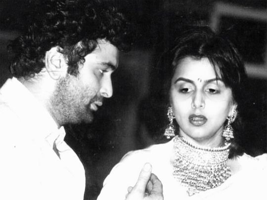 Neetu Kapoor and Rishi Kapoor