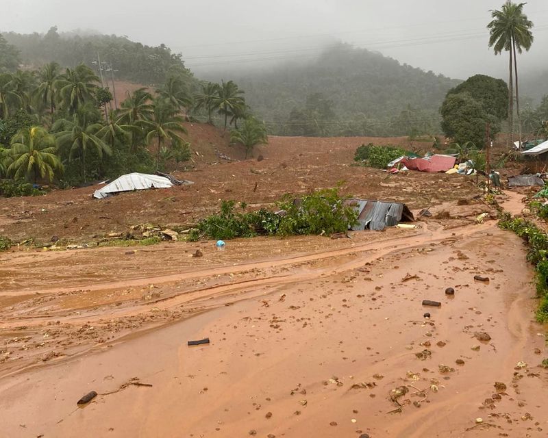 Philippine landslide